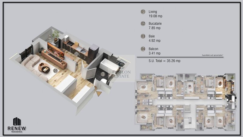 Militari Garsoniera Militari Residence aprilie 2026